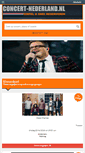 Mobile Screenshot of concert-nederland.nl